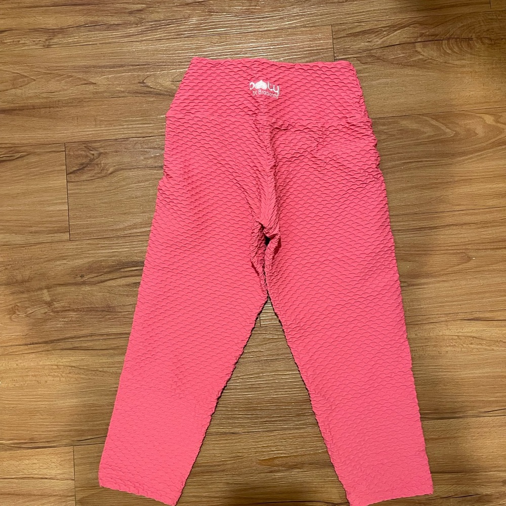 Booty by brabants coral cropped croco legging